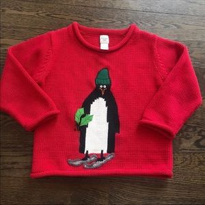 Garnet Hill Holidays Cotton Sweater Size 5T